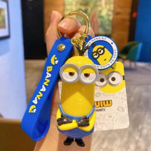 Tall classic yellow buddy keychain bag charm