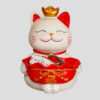 Lucky cat storage bowl key holder for keys coins candy and jewelry