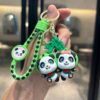 watermelon panda cute panda keychain bag charm