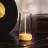 Yellow wireless magnetic motion sensor night light