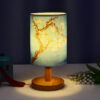 Magnolia chinese floral led night light table lamp