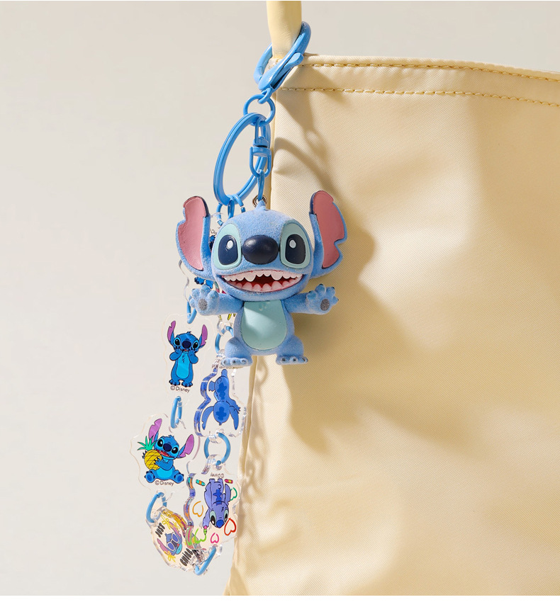 Kawaii Blue Alien Keychain Bag Charm - NexGlow Kawaii Blue Alien Keychain Bag Charm - NexGlow