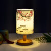 Chinese floral LED night light table lamp lifestyle image