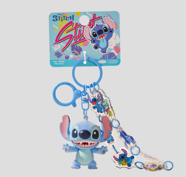 Kawaii Blue Alien Keychain Bag Charm - product image 1