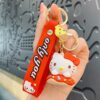Kawaii Donut Character Keychain Collection - Donut Kitty