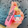 Kawaii Donut Character Keychain Collection - Donut Pink Bunny