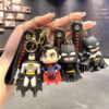 Comic Hero Figure Keychain Bag Charm