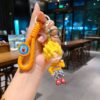 Anime Fighter Keychain Bag Charm Collection - Golden Fighter