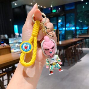 Anime Fighter Keychain Bag Charm Collection - Pink Power Fighter