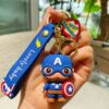 Superhero Style Figure Keychain Collection - Shield Hero